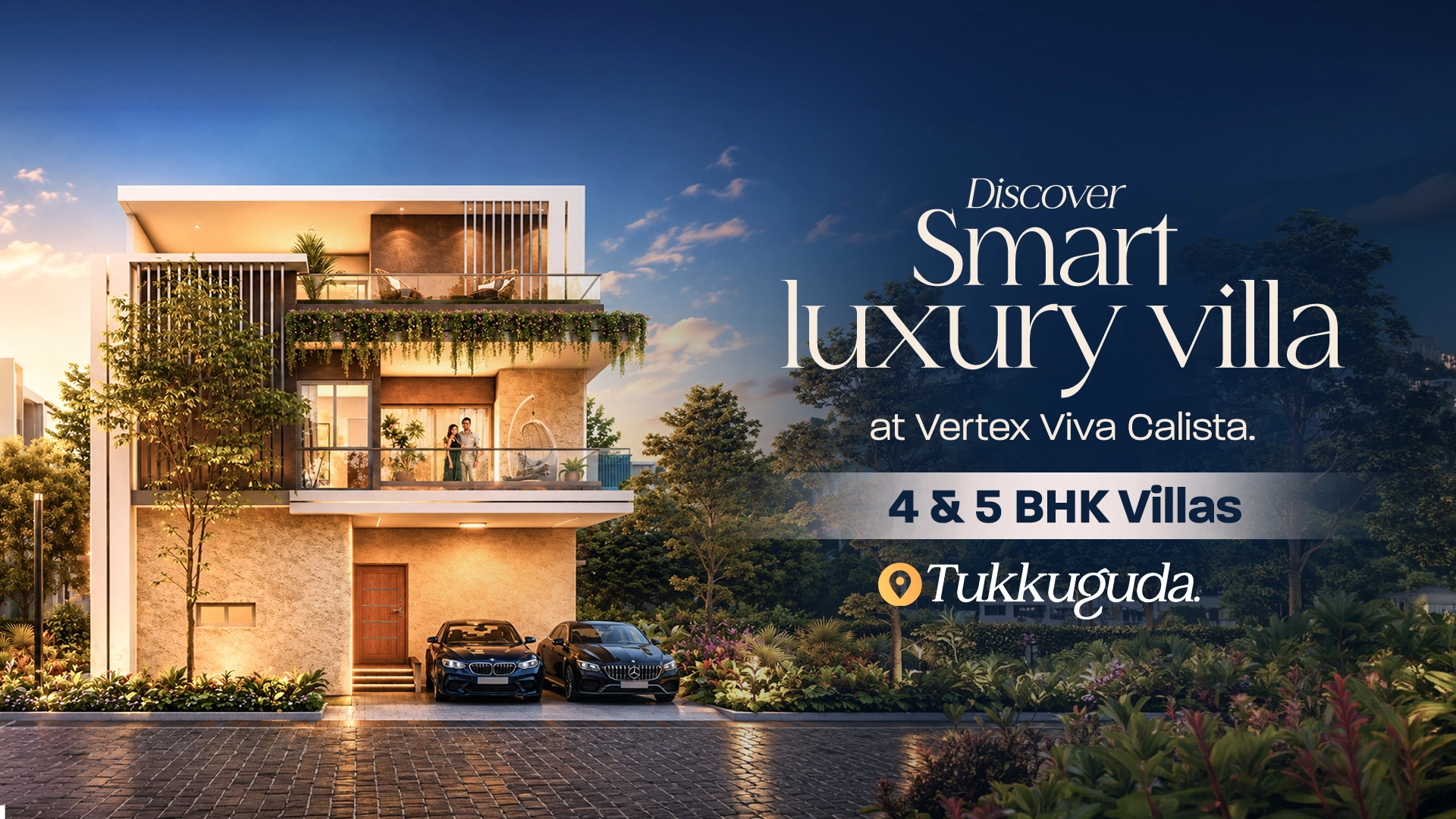 Upcoming Villas in Tukkuguda – Discover Smart Living at Vertex Viva Calista
