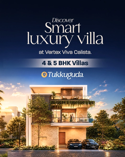 Upcoming Villas in Tukkuguda – Discover Smart Living at Vertex Viva Calista