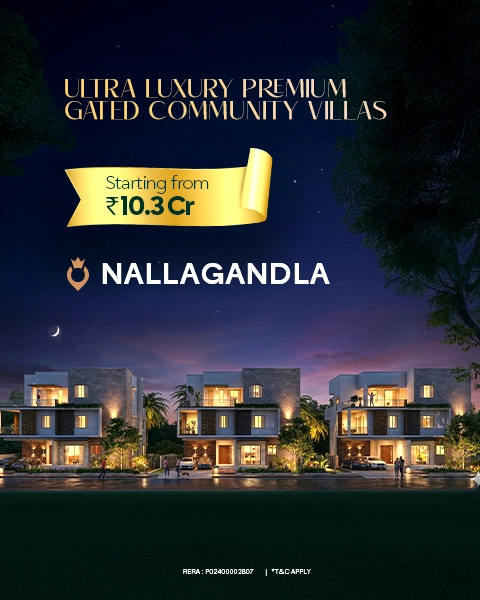 Vertex Florenza - 4 & 5 BHK Premium Luxury Villas in Tukkuguda, Hyderabad